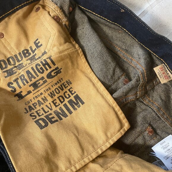 RRL New Unworn Straight Fit Once-Washed Selvedge Jeans 31 x 32 NWT Ralph… - Picture 3 of 6